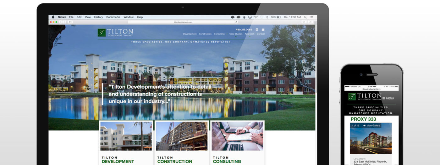 Tilton Development Website